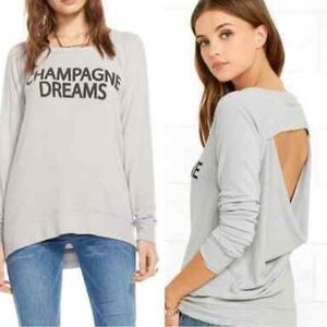 Champagne Dreams Sweatshirt, Size L